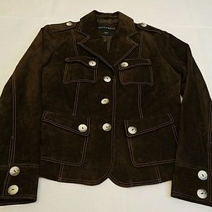 Bernardo Leather Jacket Women's Small